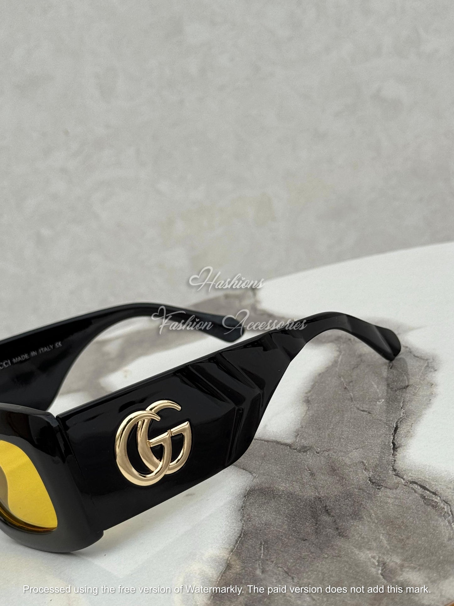 Rectangular Statement Sunglasses