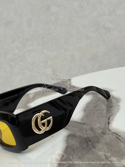 Rectangular Statement Sunglasses