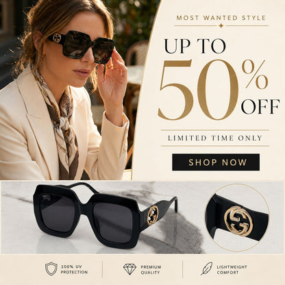 GG Square Sunglasses