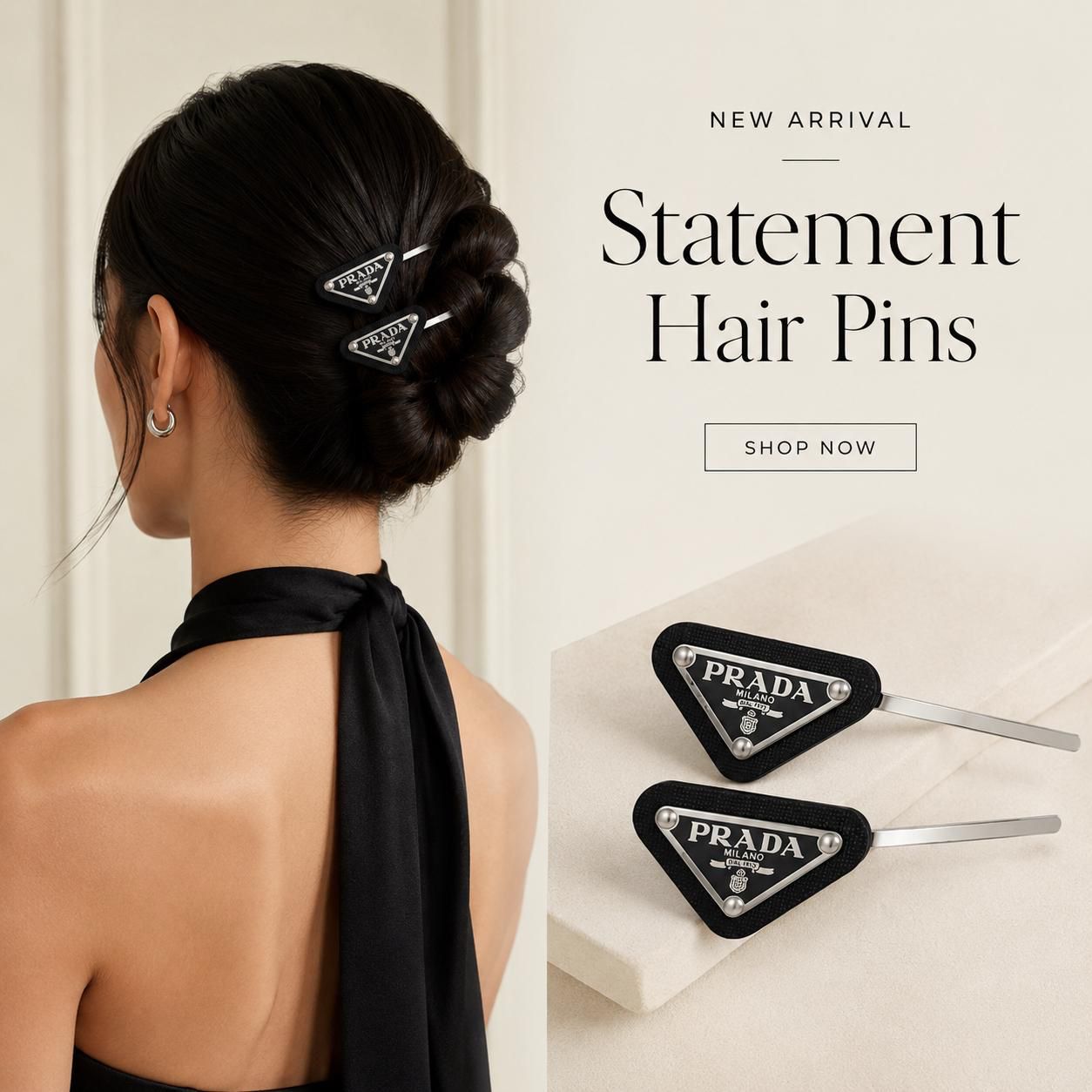Triangle Hair Pins