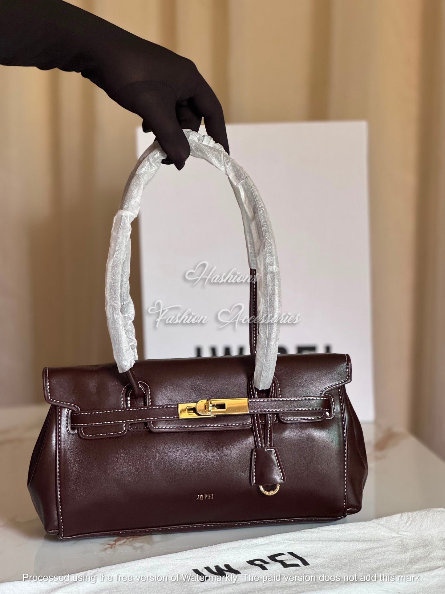 Lock Shoulder Bag