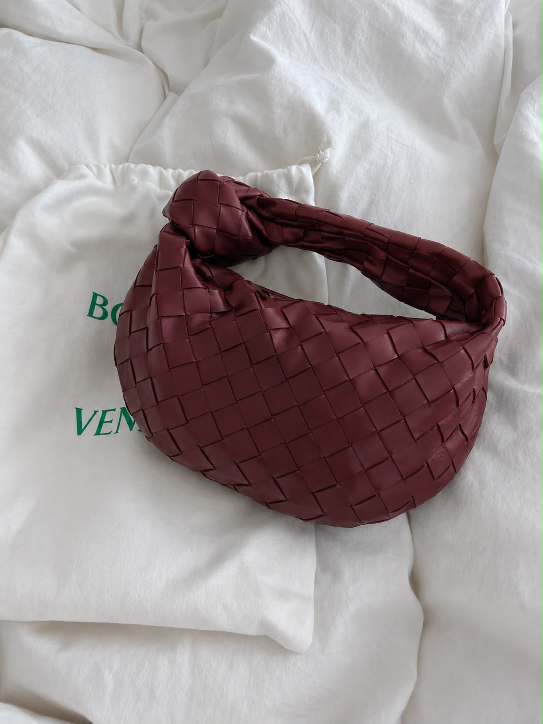 Woven Knot Hobo Bag