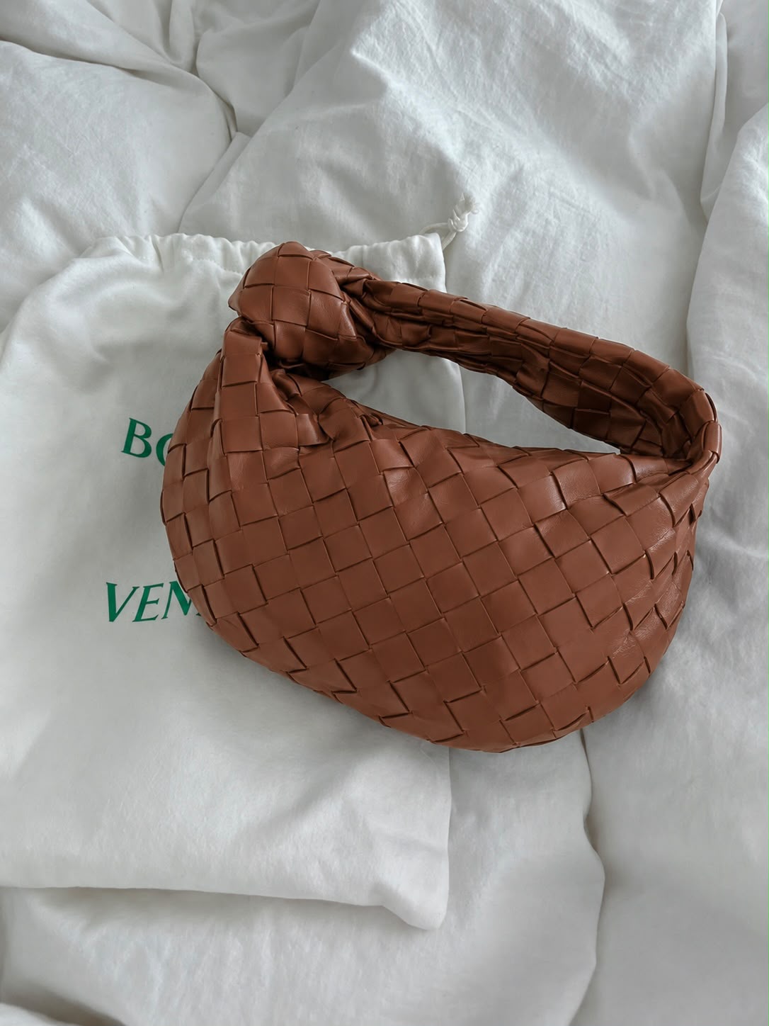 Woven Knot Hobo Bag