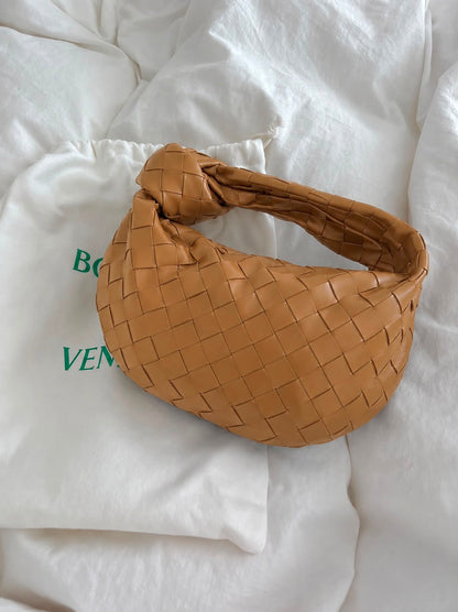 Woven Knot Hobo Bag