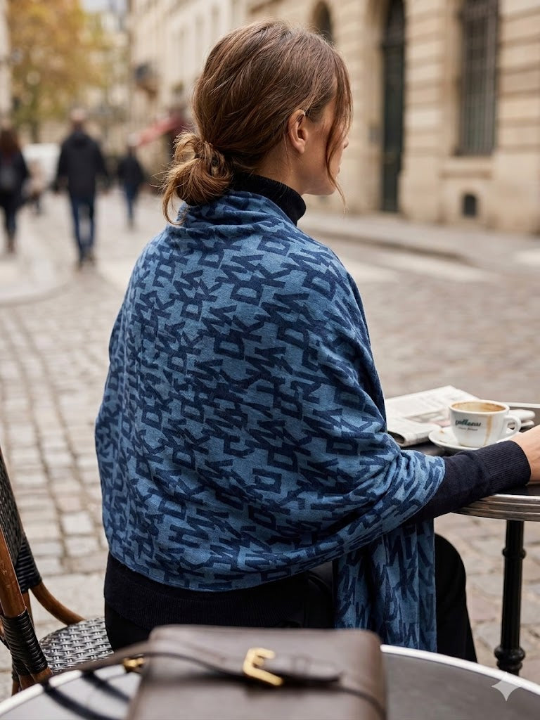 Premium Monogram Pashmina Scarf