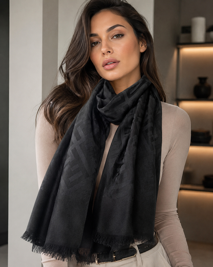 Geometric Pashmina Scarf