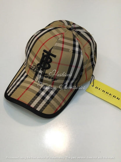 Premium Unisex Checkered Plaid Cap – Trendy Adjustable Streetwear Hat for Men & Women