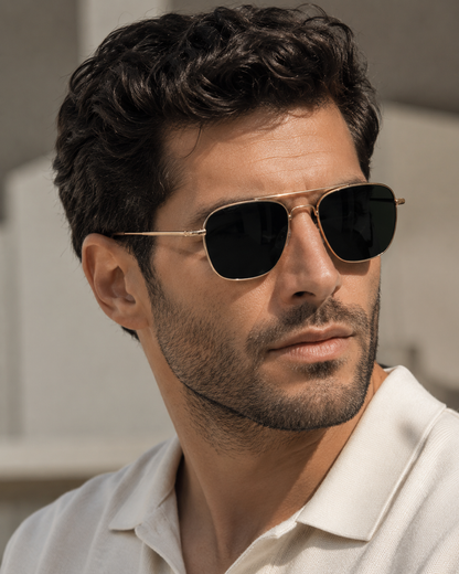 Square Aviator Sunglasses