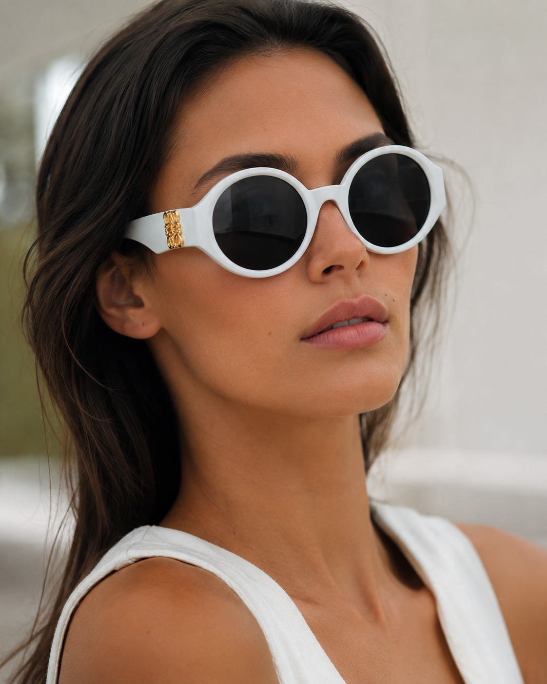Geo Round Sunglasses