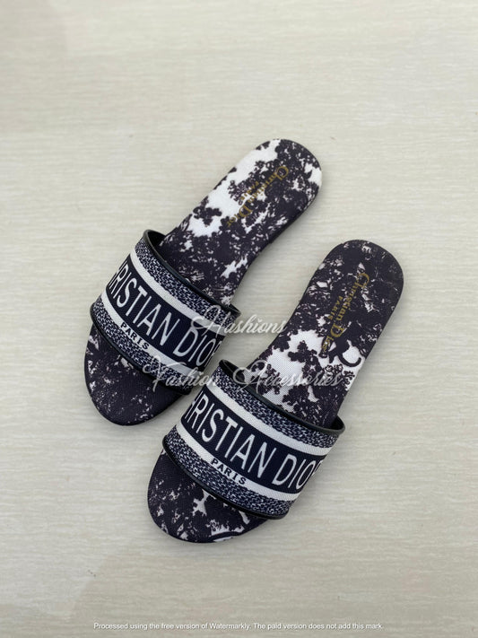 DIOR Printed Flats
