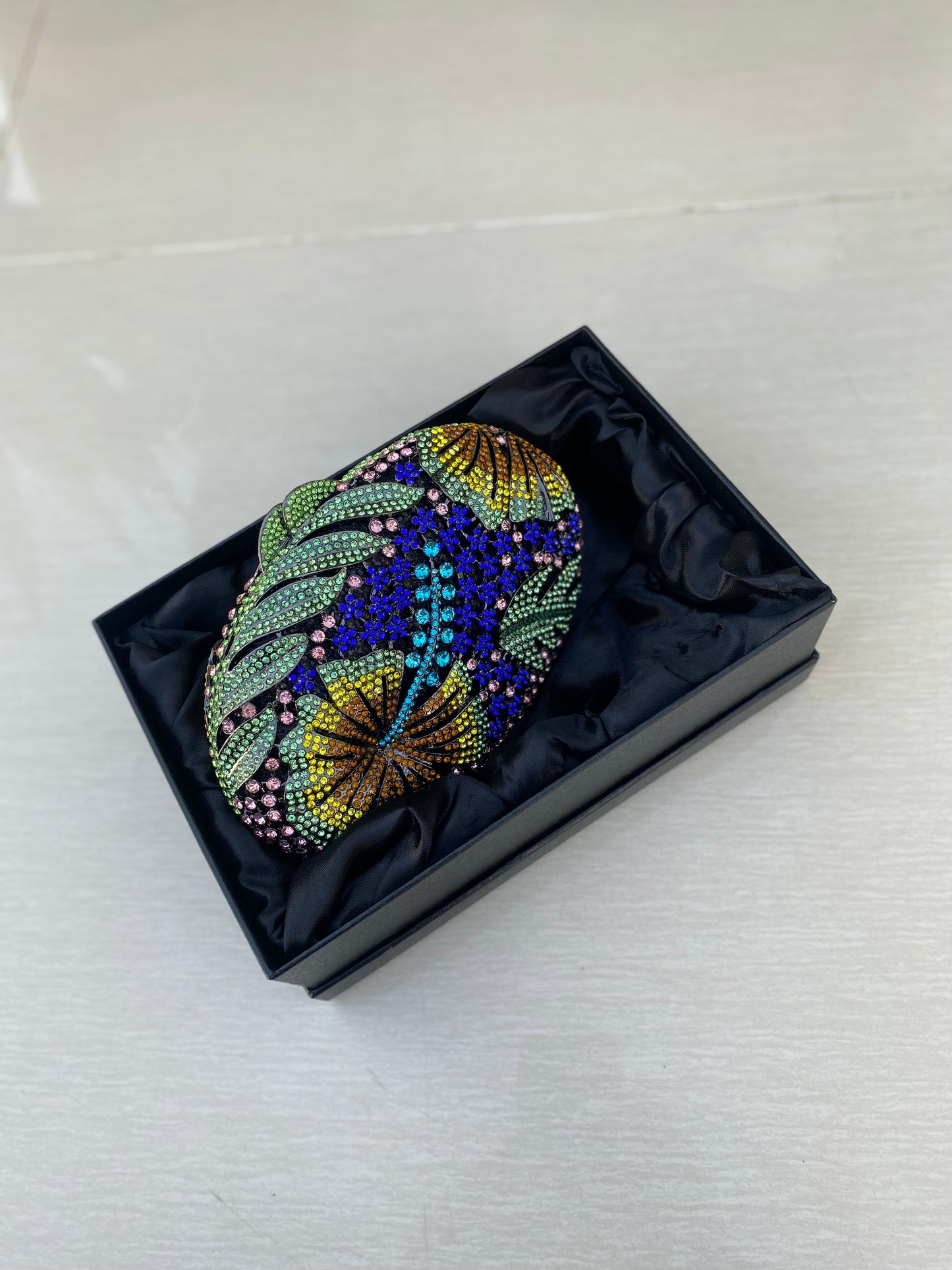 Mixed Tone Glitter Clutch – Sparkly Evening & Party Purse for Women