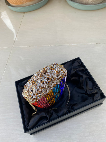 Multicolor Sequin Clutch Bag – Sparkly Evening & Party Purse for Women