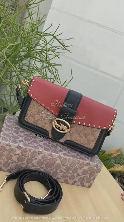 Coach Tabby Signature Handbag