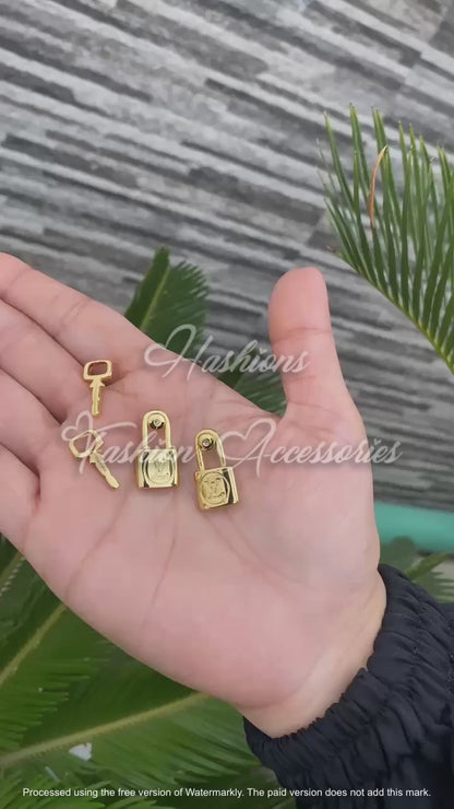 LV Lock Earrings