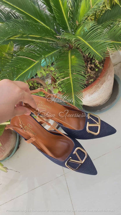 Elegant Strappy Block Heels for Women | Cushioned All-Day Comfort Sandals