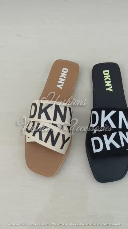 DKNY Canvas Flats