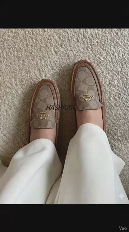 Women’s Premium Comfort Moccasin Loafers with Soft Insole – Everyday Slip-On Flats