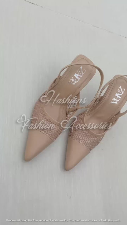 Zara Net Heels