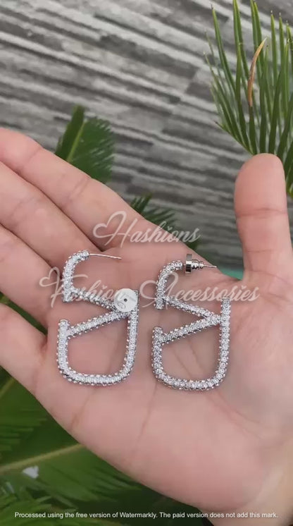 Valentino V Earrings