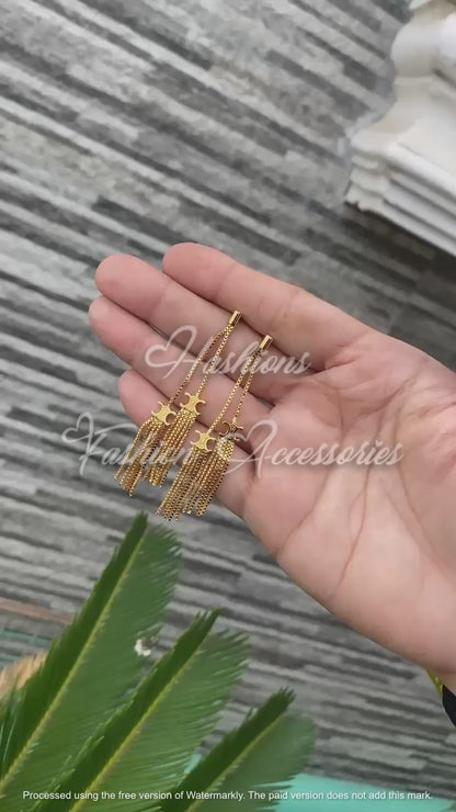 Celine Tassels Earrings