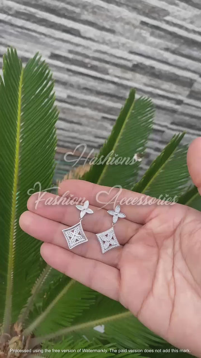 LV Leaf Earrings