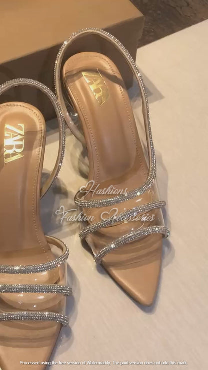 Rhinestone Heels