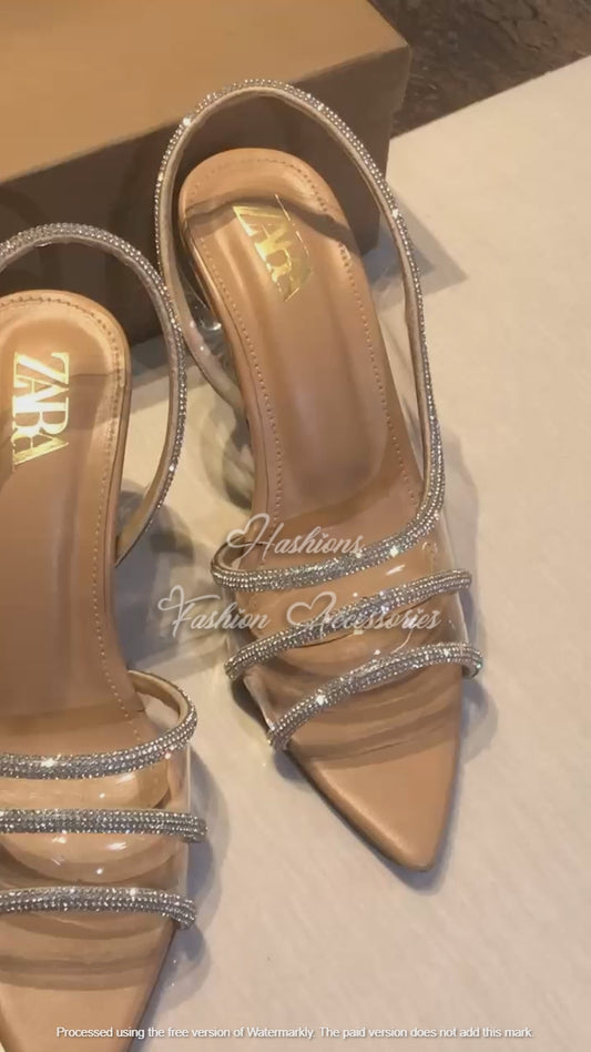 Rhinestone Heels