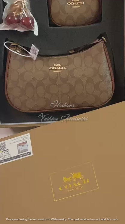 Women’s Handbag Gift Set – Mini Shoulder Bag + Classic Handbag Combo (3 Colors)