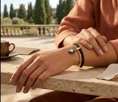 Serpenti Braided Dual-Tone Bracelet